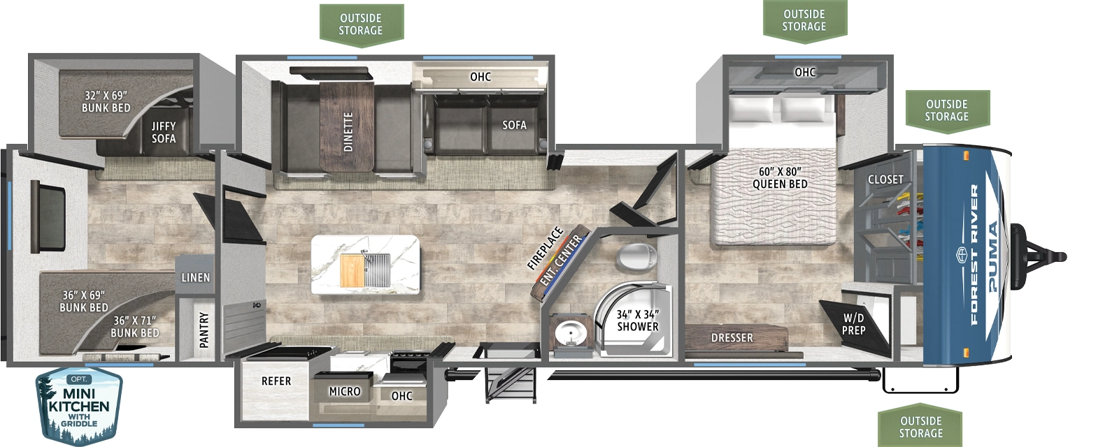 32BHFS Floorplan Image